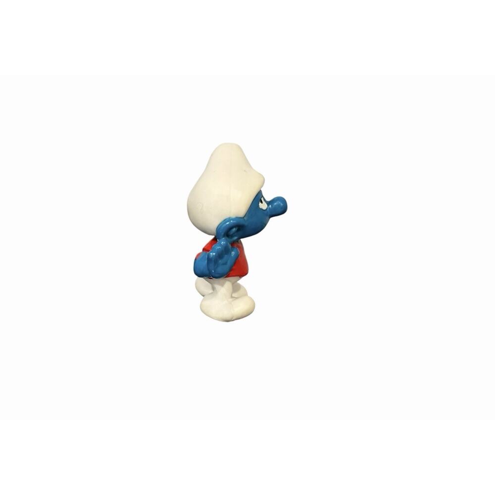 Smurfs 20402 Slouchy Smurf Smurfling Rare Vintage Figure Peyo PVC Toy Figurine - Picture 3 of 7